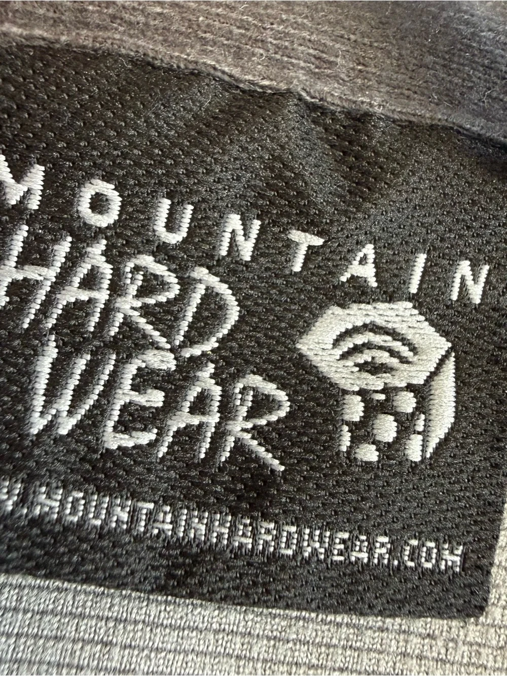 Mountain Hardwear Mens Strecker Lite Full Zip Fleece Jacket Mens Medium Gray